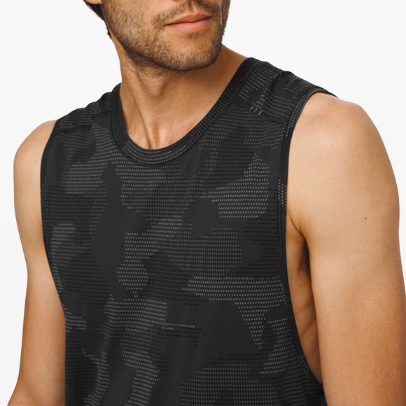 Lululemon Metal Vent Tech Muscle Tank Asphalt Grey / Obsidian / Black Men’s M - Picture 4 of 14